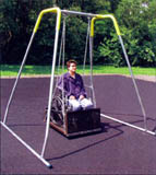 Accessible Swing Platform With Frame - Portable