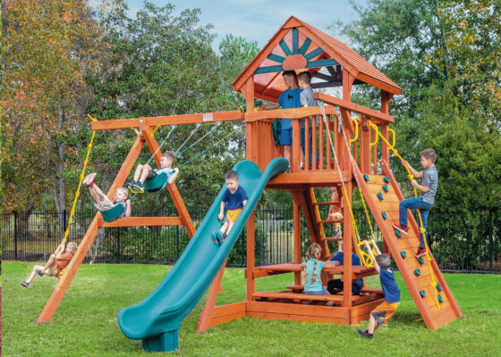 6.5 Bengal Fort w/Wood Roof